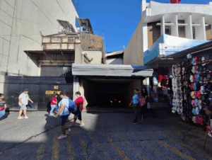 Subway parking lot adjacent to Banco Central de Reserva
