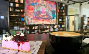 Caffè della biblioteca